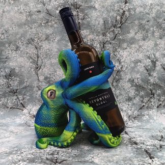 Mustekala, vihreä/turkoosi