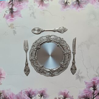 Tuotekuva lautanen ja aterimet Mirabiliasta